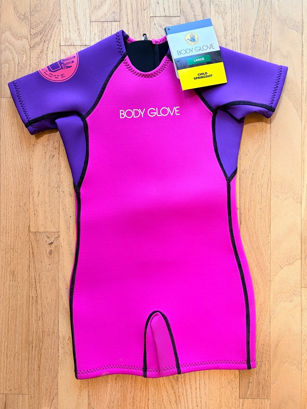 Body Glove NWT Short-Sleeve Swim Suit | Kids Large